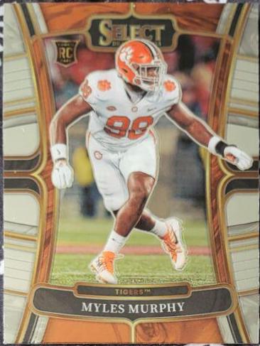 Myles Murphy #11 Football Cards 2023 Panini Select Draft Picks
