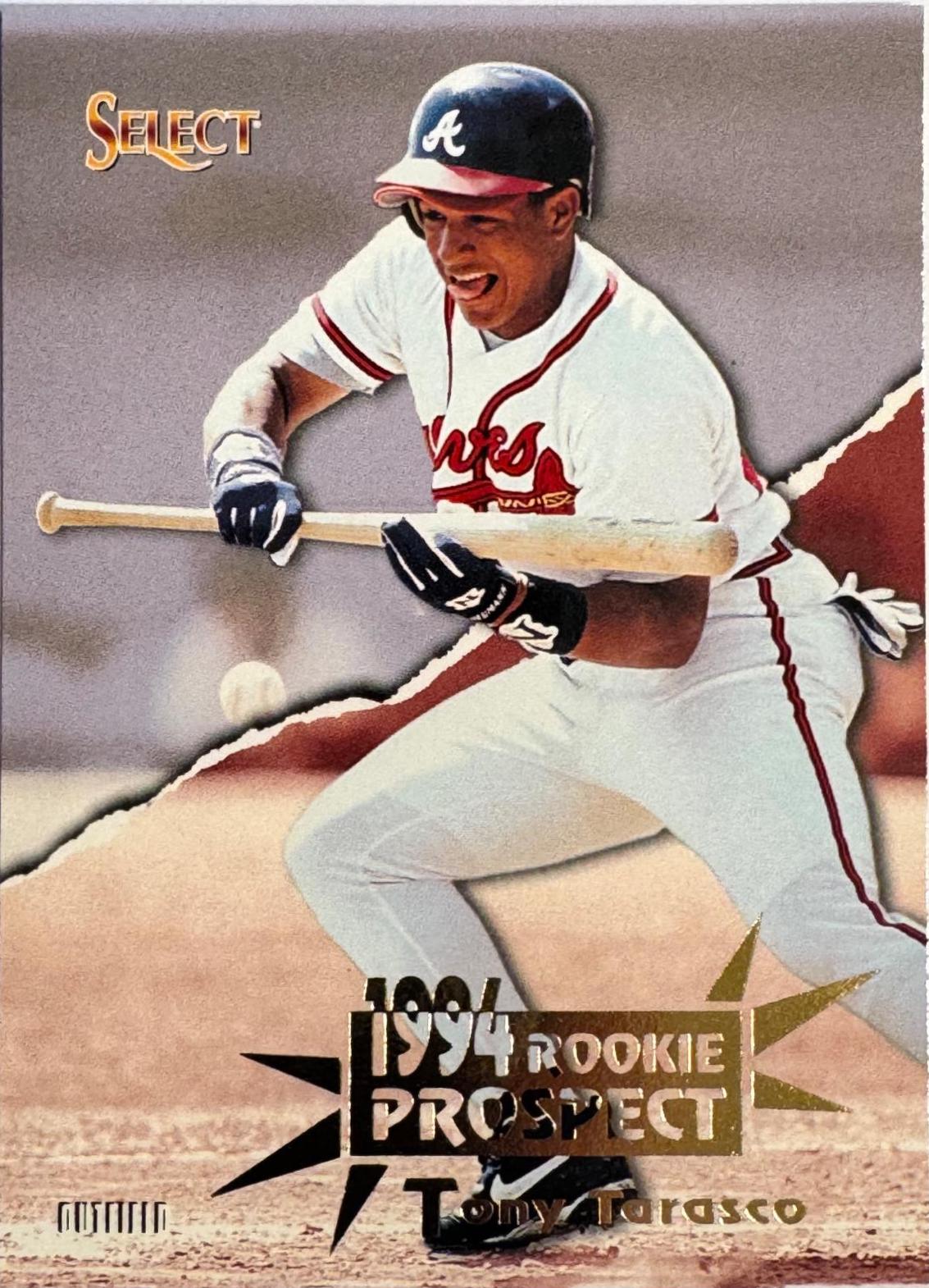 Tony Tarasco #381 Baseball Cards 1994 Select