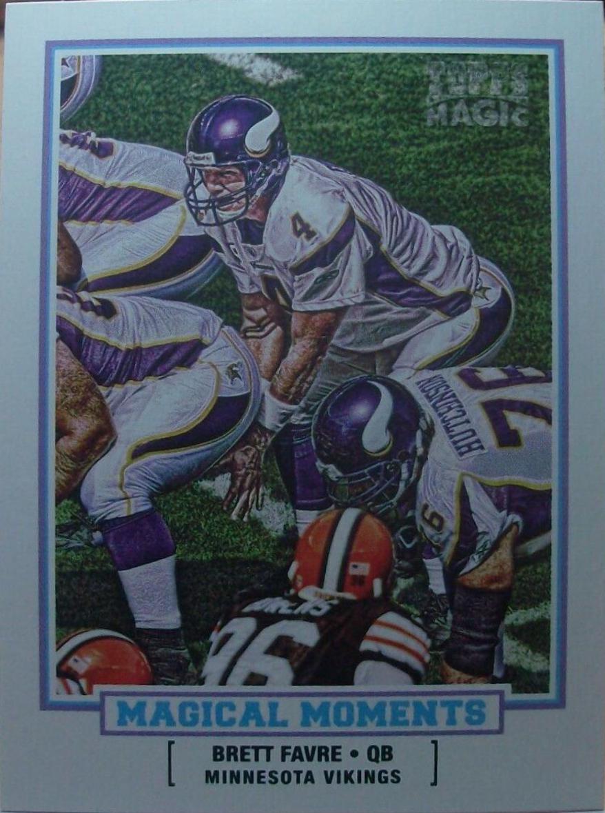 Brett Favre #MM-4 Football Cards 2010 Topps Magic Magical Moments