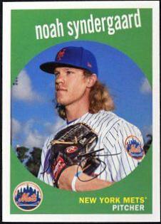 Noah Syndergaard #2 Baseball Cards 2018 Topps Archives