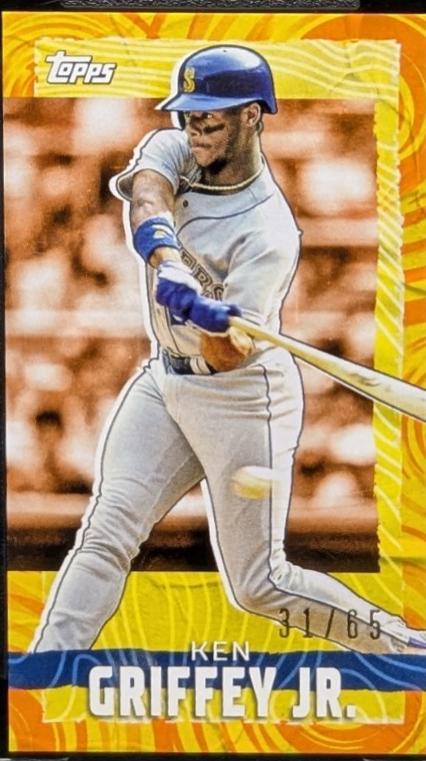 Ken Griffey Jr. [Orange Yellow Ripple] #MRIP-KG