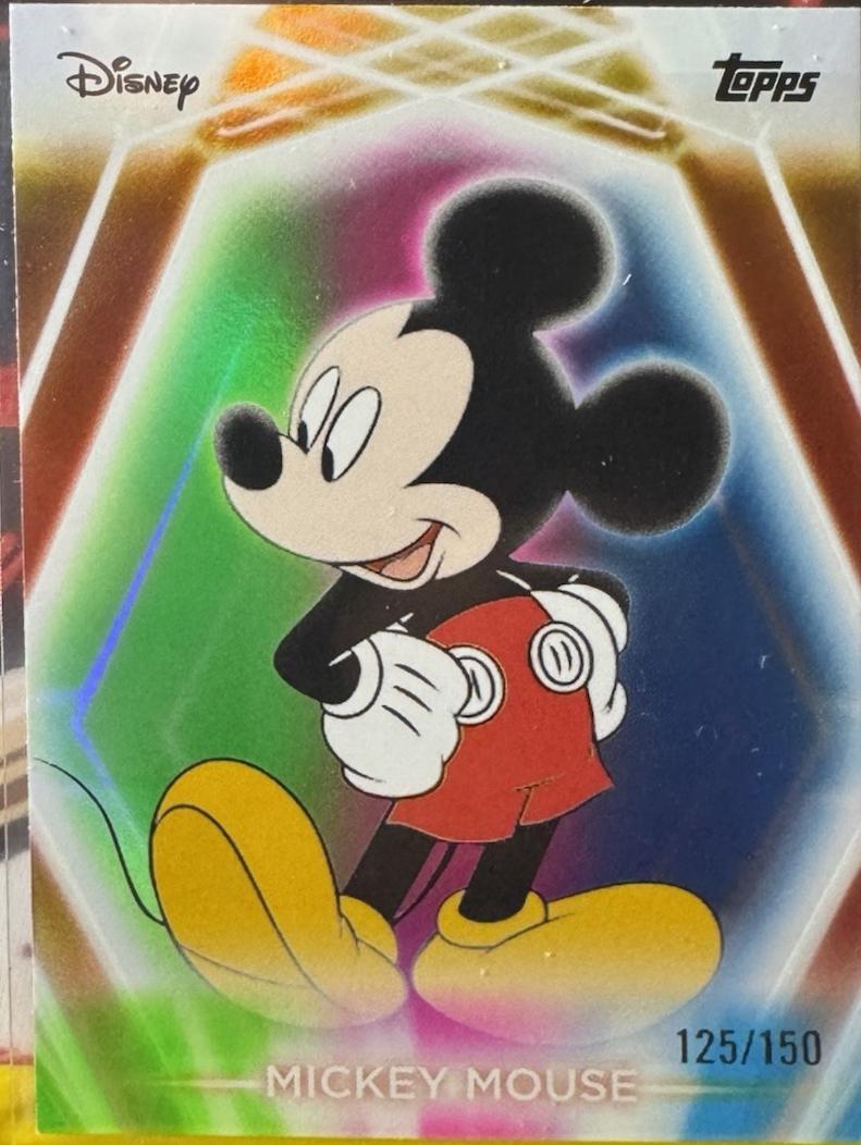 Mickey Mouse [Pink Green Blue] #200 Prices | 2026 Topps Disney Neon