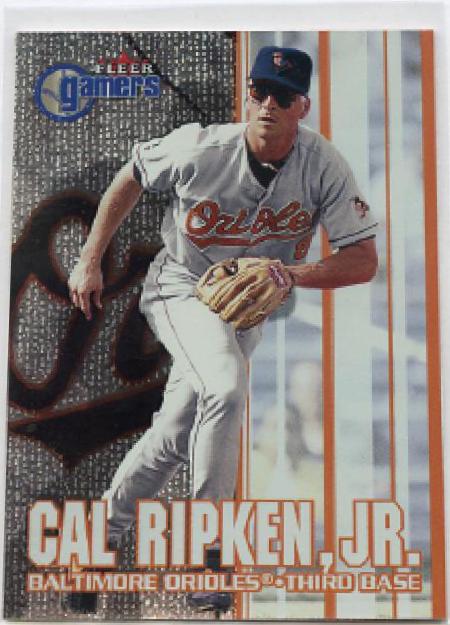 Cal Ripken Jr. #1 Baseball Cards 2000 Fleer Gamers