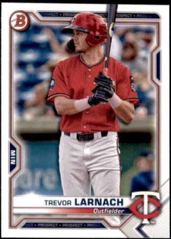 Trevor Larnach #BP-80 2021 Bowman Paper Prospects Baseball