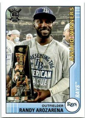 Randy Arozarena #282 2021 Topps Big League Baseball