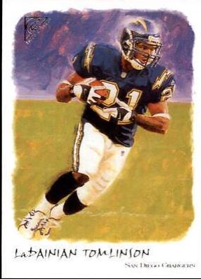 LaDainian Tomlinson #24 Football Cards 2002 Topps Gallery
