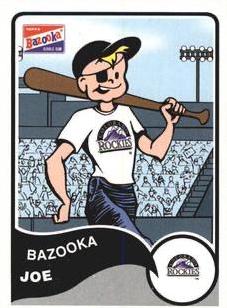 Bazooka Joe VAR - Colorado Rockies [Minis} #7 Baseball Cards 2003 Bazooka