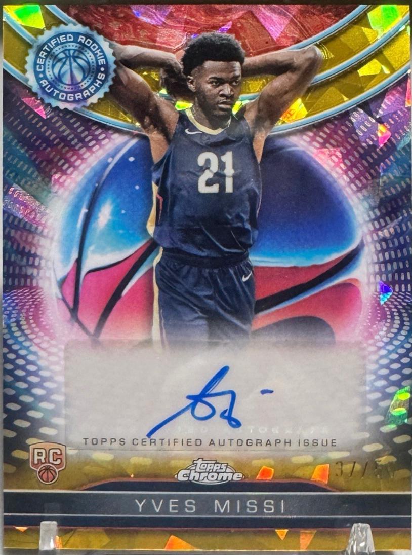 Yves Missi [Gold Refractor] #TCRA-YM