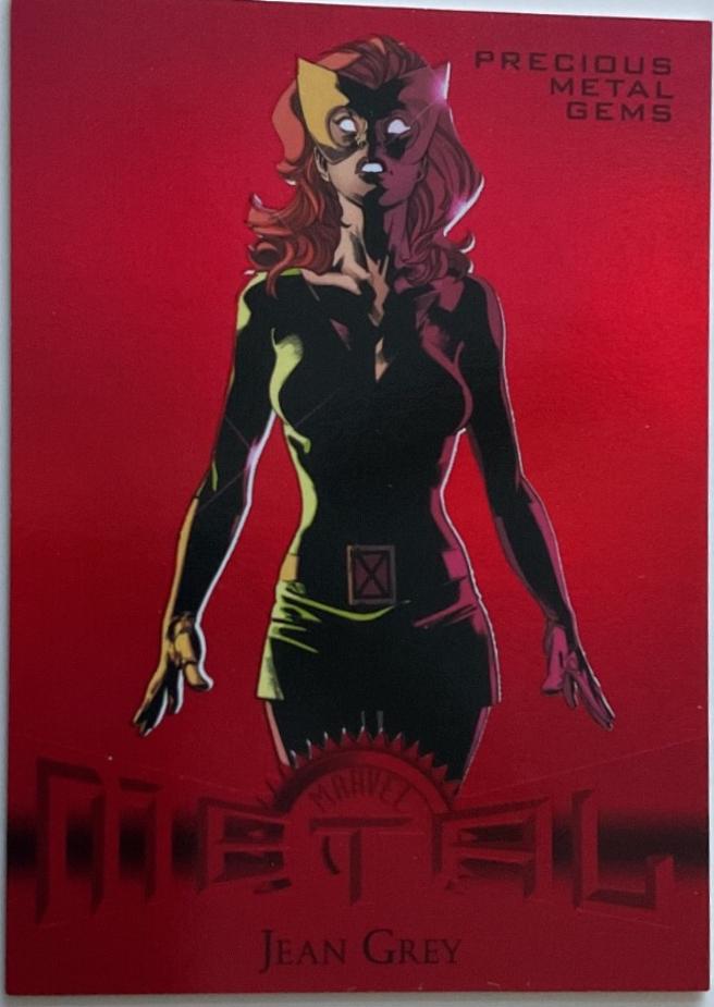 Jean Grey [Red Precious Metal Gems] #19
