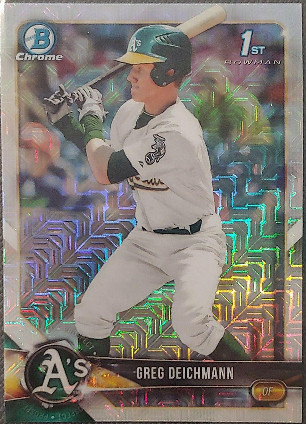 Greg Deichmann #BCP45 2018 Bowman Mega Box Chrome Baseball