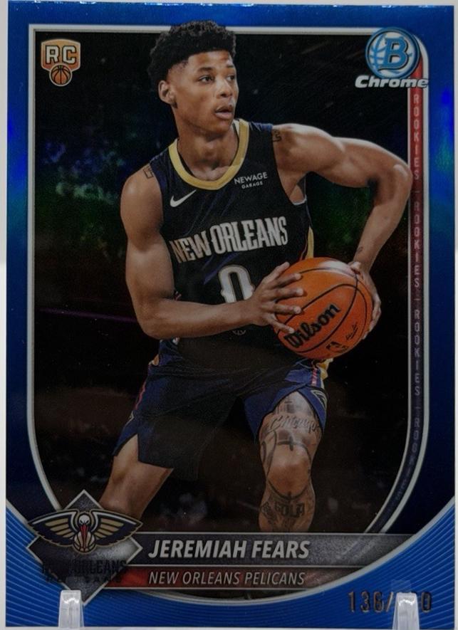 Jeremiah Fears [Blue Refractor] #BCV-7