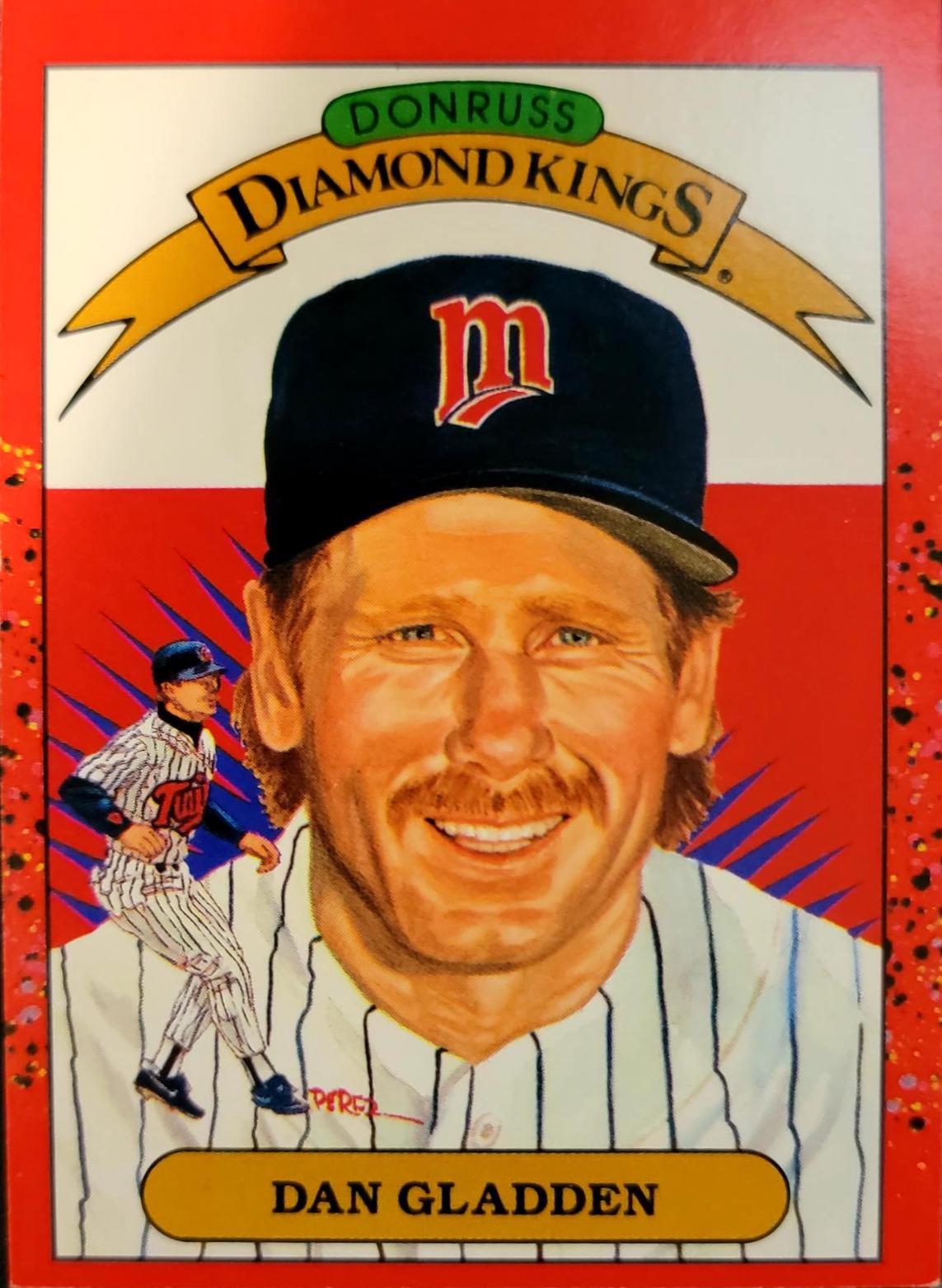 Dan Gladden #22 Baseball Cards 1990 Donruss