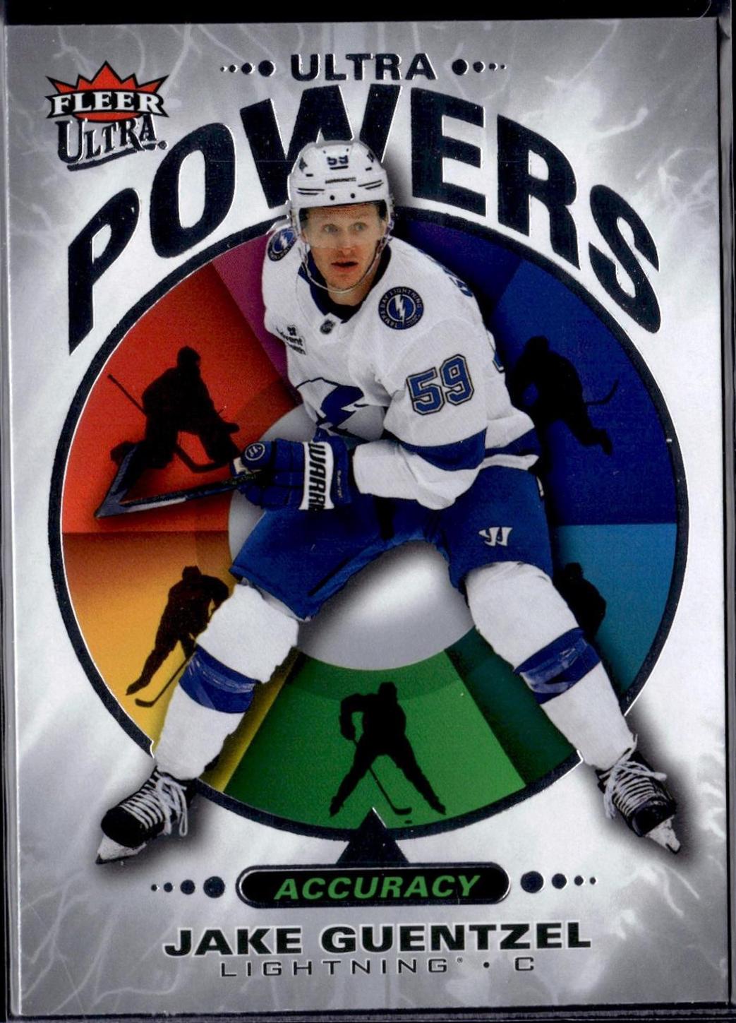 Jake Guentzel #15 2025 Fleer Ultra Power Hockey