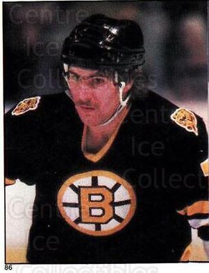Ray Bourque #86 Hockey Cards 1982 Topps Stickers