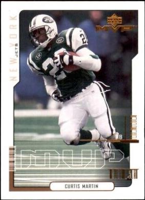 Curtis Martin #116 2000 Upper Deck MVP Football