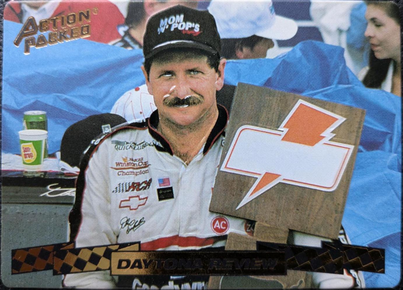 Dale Earnhardt #104 Racing Cards 1994 Action Packed NASCAR