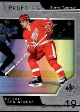Steve Yzerman #P-20 Hockey Cards 2020 SP Signature Edition Legends Profiles