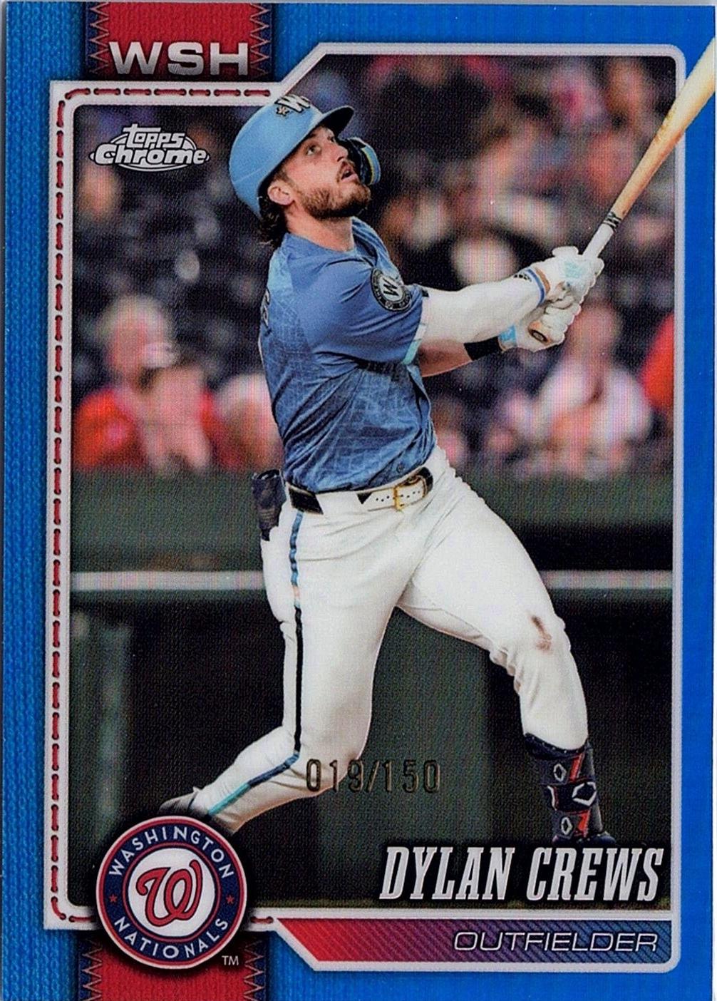 2026 Dylan Crews [Blue Refractor] #54