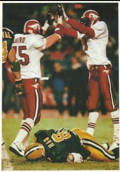 1991 Western Final #3 Football Cards 1992 All World CFL
