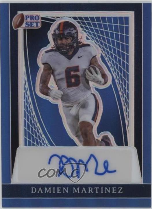Damien Martinez #PA-DM1 2024 Pro Set Metal Autograph Football