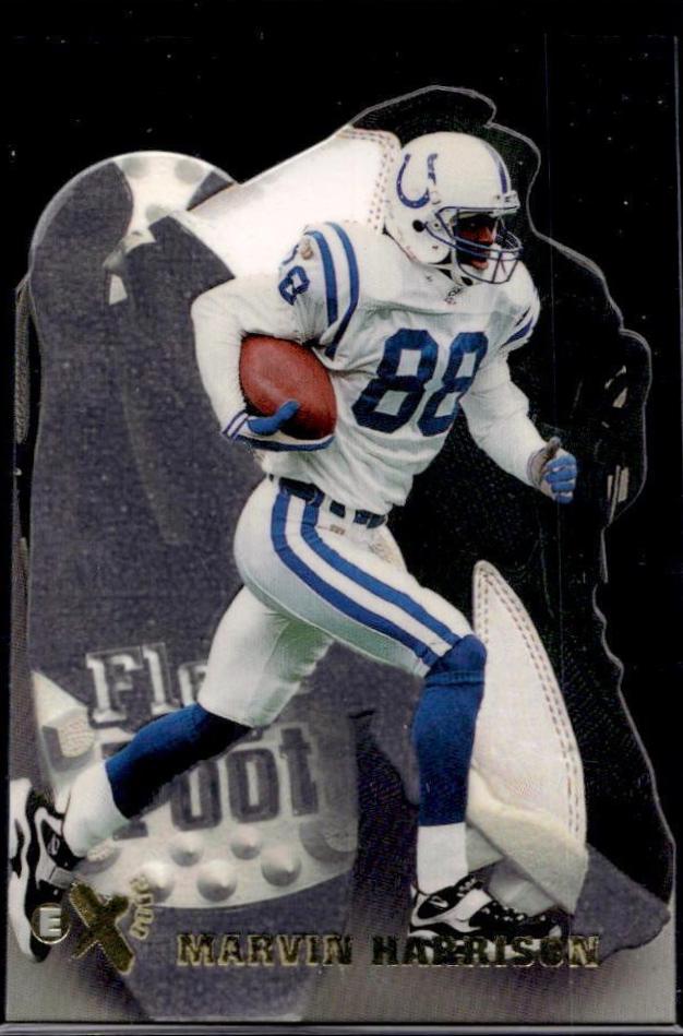 Marvin Harrison #14 Football Cards 1997 Skybox E X2000 Fleet of Foot