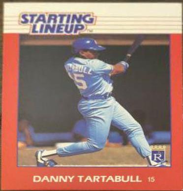 Danny Tartabull Baseball Cards 1988 Kenner Starting Lineup