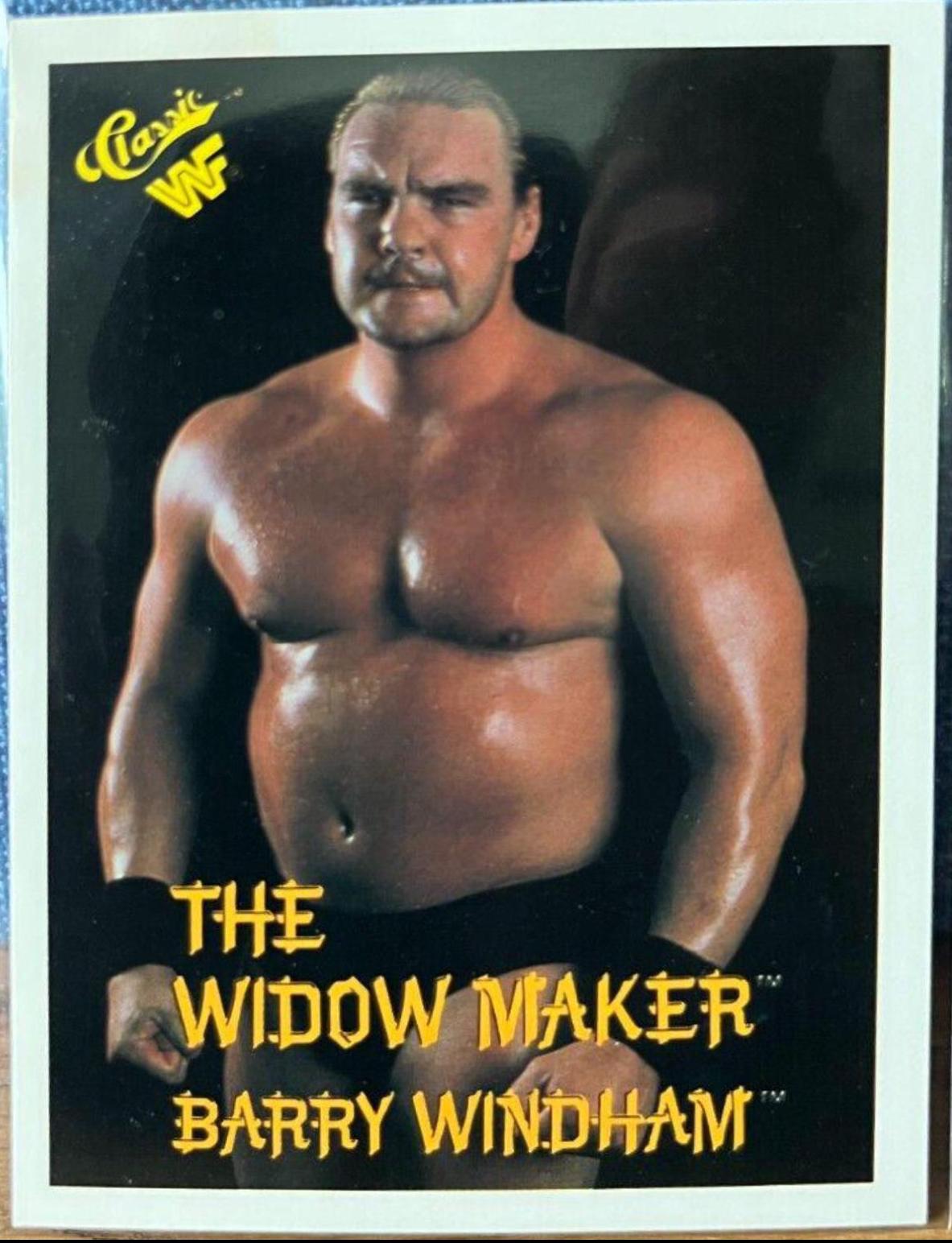 The Widow Maker #42 Wrestling Cards 1989 Classic WWF