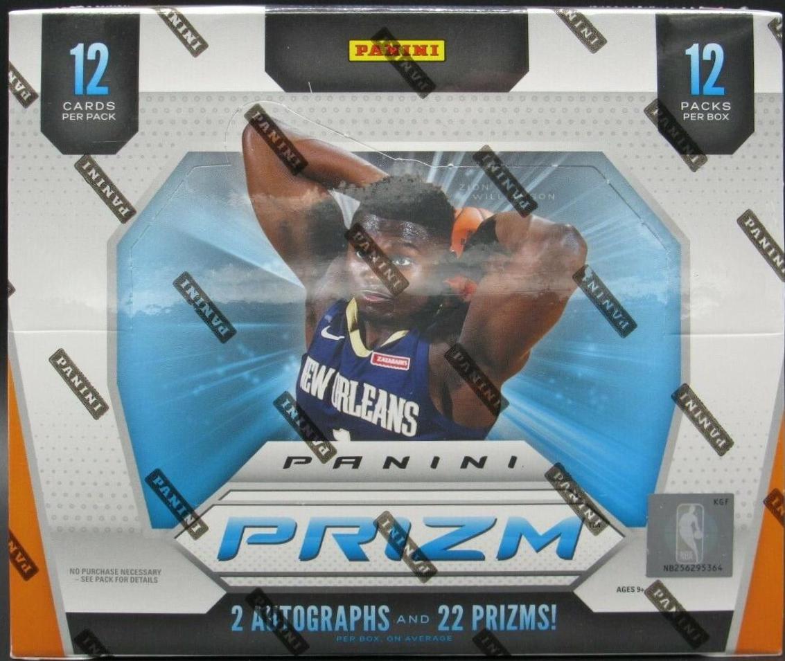 Hobby Box Basketball Cards 2019 Panini Prizm