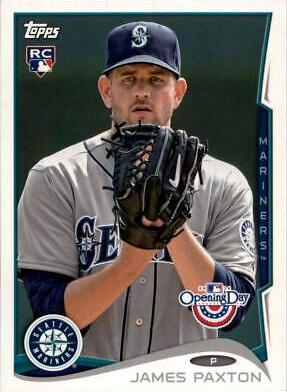 James Paxton #3 Baseball Cards 2014 Topps Opening Day