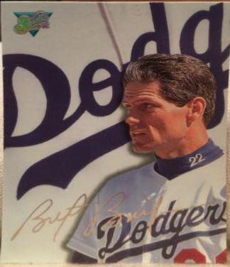 Brett Butler #9 Baseball Cards 1993 Studio