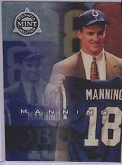 Peyton Manning [Silver] #66 Football Cards 1998 Pinnacle Mint Prices