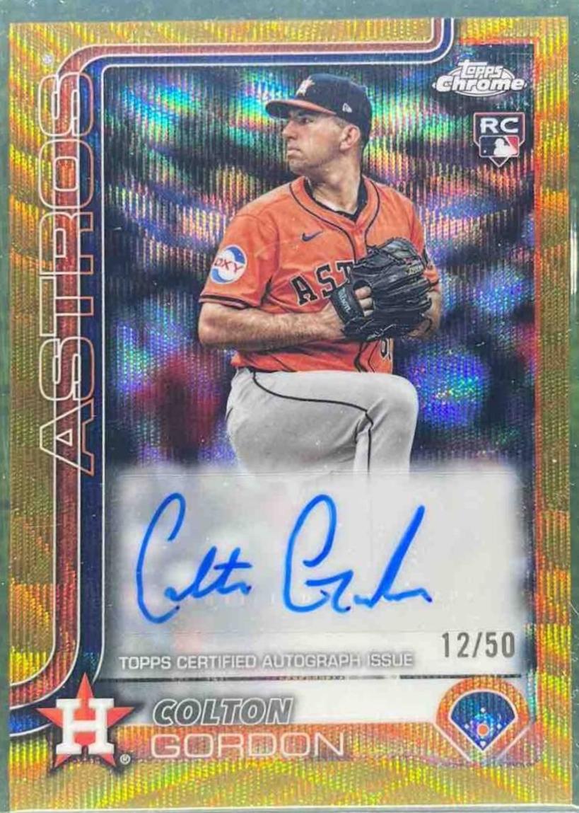 Colton Gordon [Gold Wave Refractor] #AC-CG