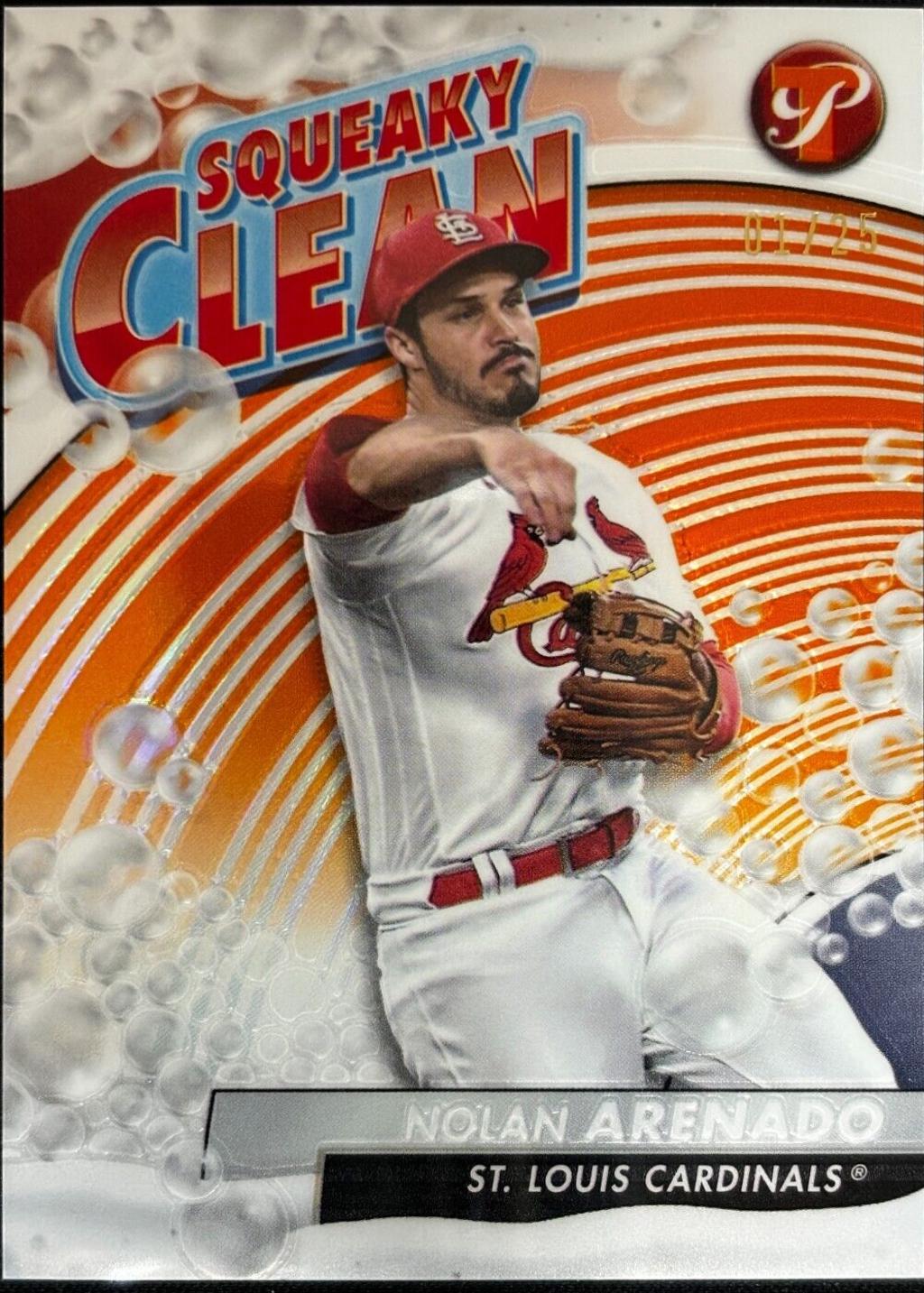Nolan Arenado [Orange Refractor] #SQ-7