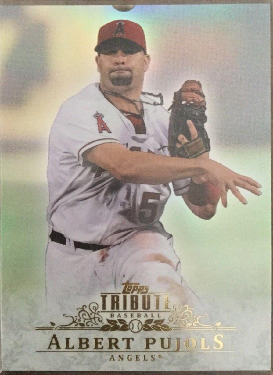 Albert Pujols #2 Baseball Cards 2013 Topps Tribute