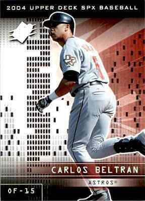 Carlos Beltran #34 Baseball Cards 2004 Spx