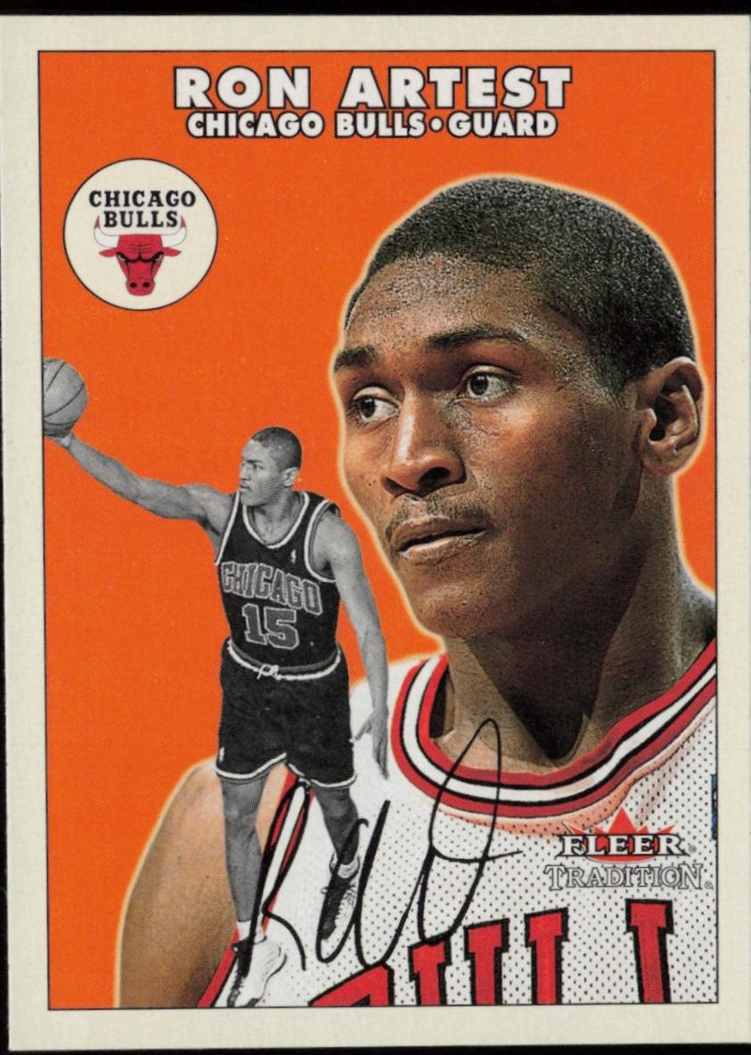 Ron Artest #56 2000-01 Fleer Tradition Basketball