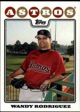 Wandy Rodriguez #413 2008 Topps Basketball