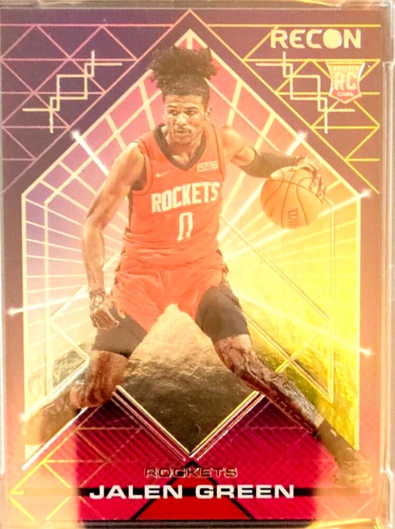 Jalen Green #208 Basketball Cards 2021 Panini Recon