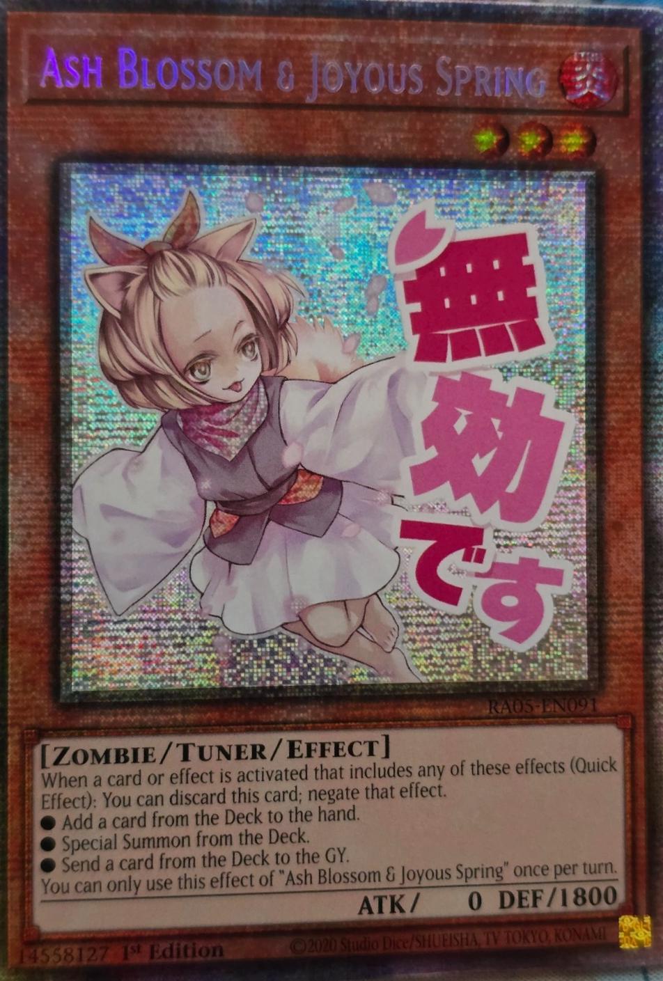 Ash Blossom & Joyous Spring [Starlight Rare] RA05-EN091 Precios ...
