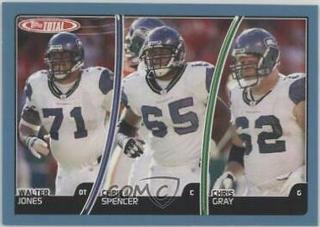 Chris Gray, Chris Spencer, Walter Jones