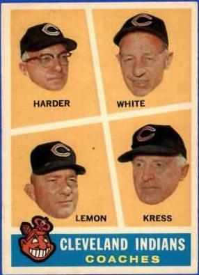 1960 Cleveland Indians [Coaches] #460
