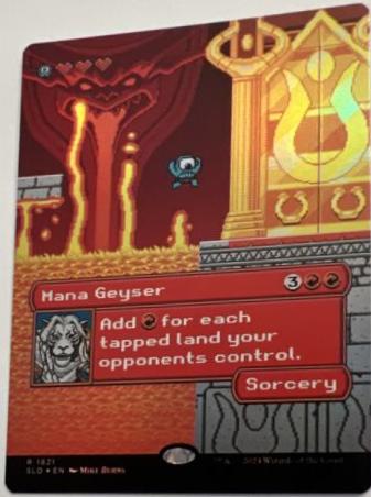 Mana Geyser #1821 Magic Secret Lair Drop