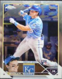 Michael Massey #42 Baseball Cards 2023 Topps Chrome