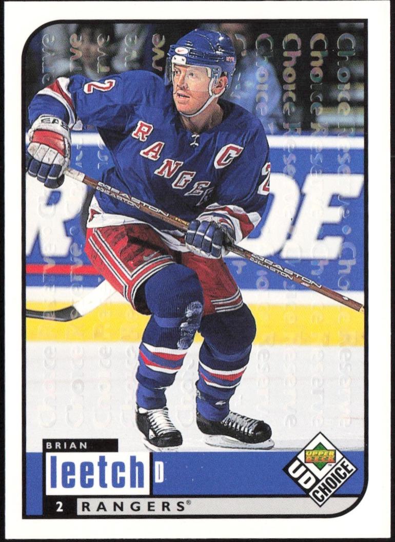 Brian Leetch #129 1998-99 UD Choice Hockey