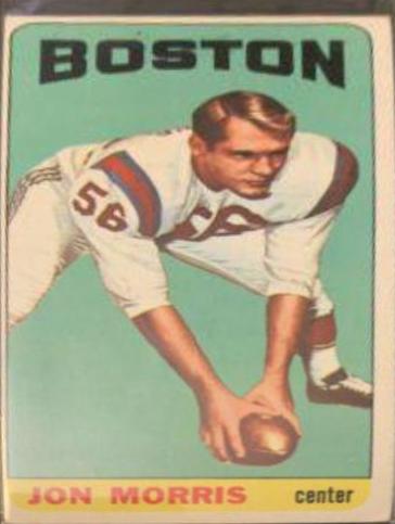Jon Morris #14 Football Cards 1965 Topps