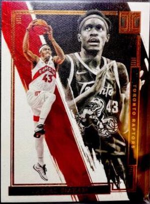 Pascal Siakam #2 Basketball Cards 2021 Panini Impeccable