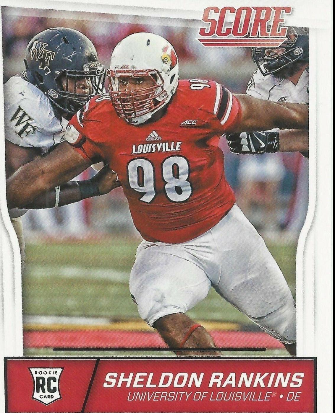 Sheldon Rankins #404 Football Cards 2016 Panini Score