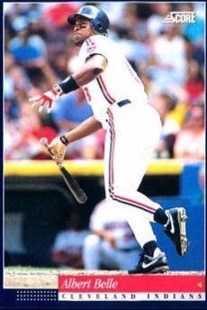 Albert Bell #7 Baseball Cards 1994 Score