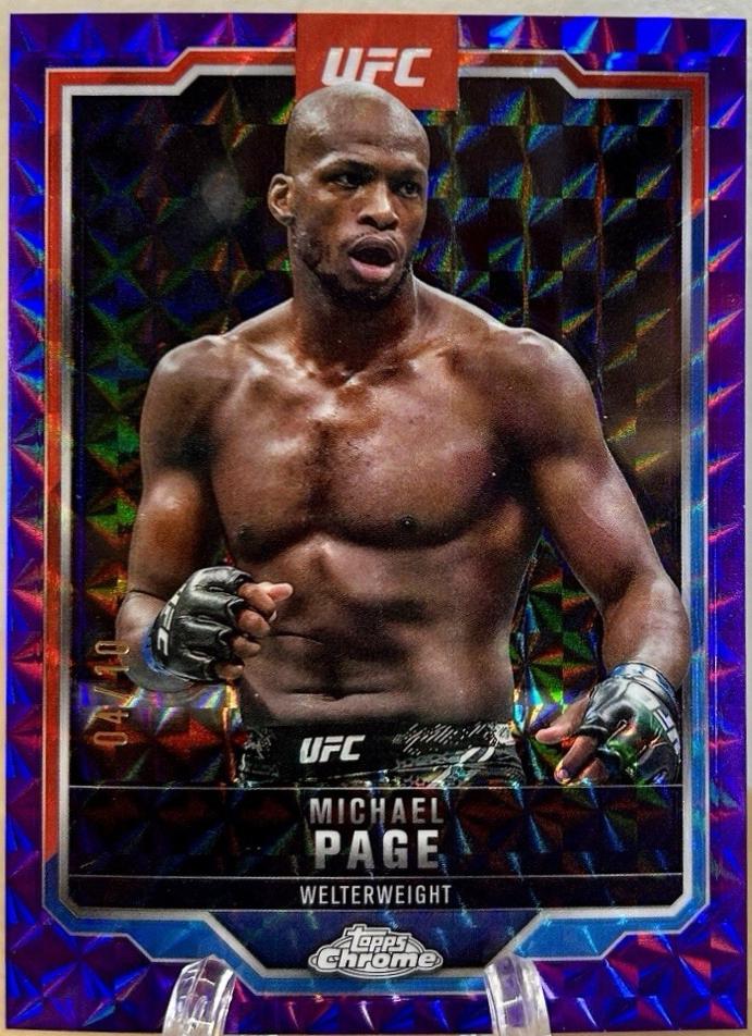 Michael Page [Purple Geometric Refractor] #167