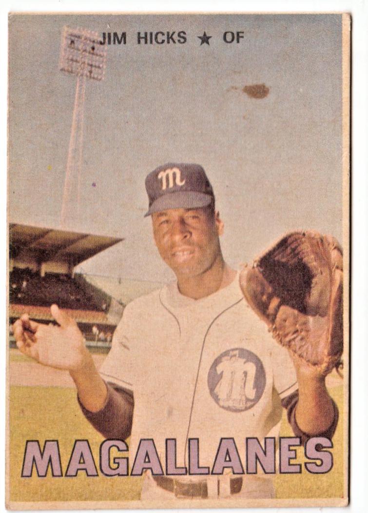 Jim Hicks #34 Baseball Cards 1967 Venezuela Topps